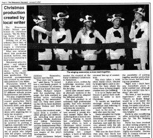 Ho-Ho-Helping Santa Newspaper Review