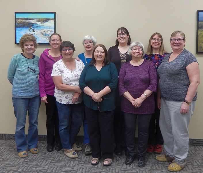 2016 at Kenosee Lake - Anne, Sandra, Alison, Gillian, Judith, Paula Jane, Pat, Sharon, Dianne