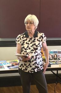 Gillian reading from 10 Routes that Crossed the World